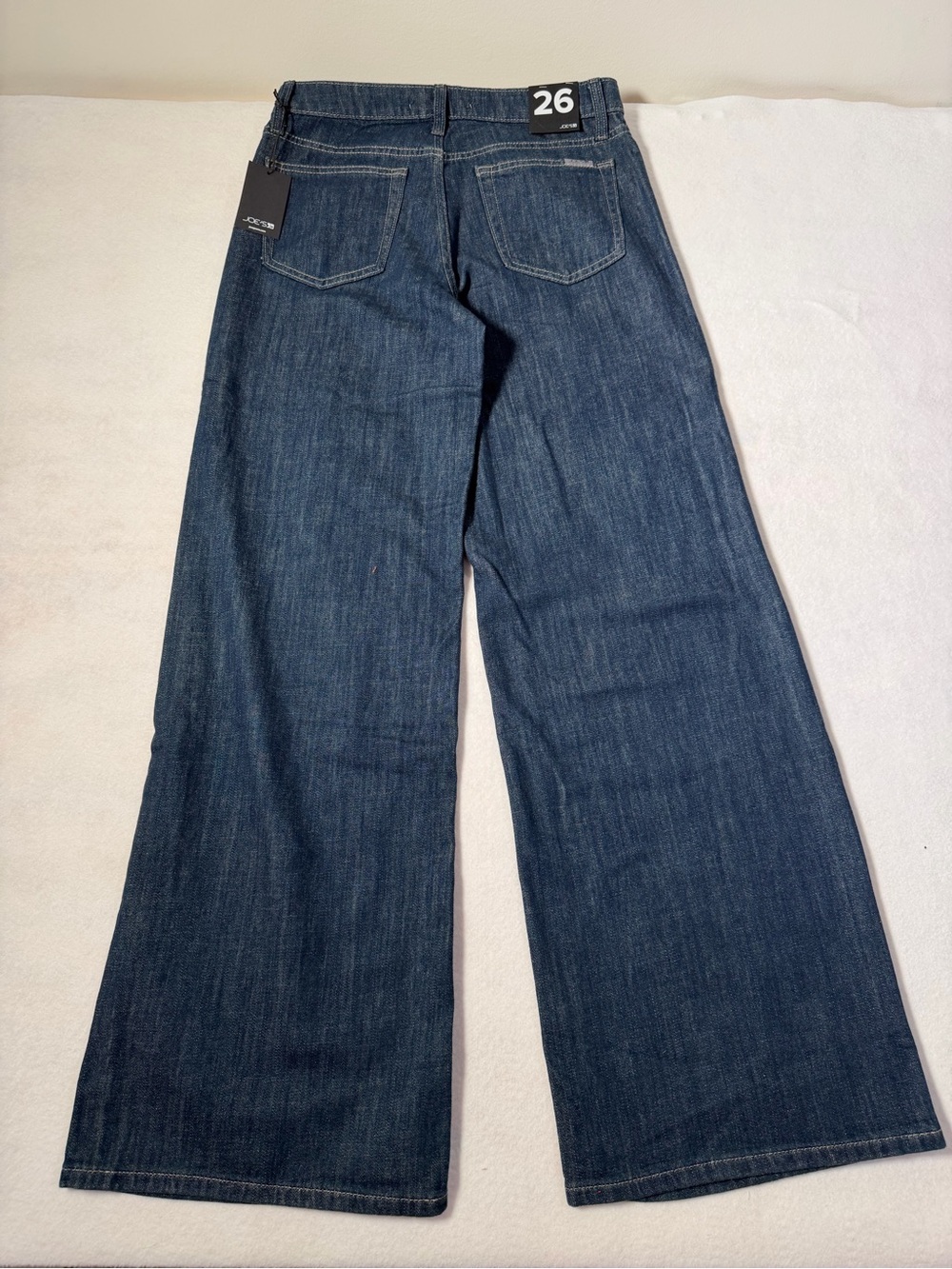 Joe's Jeans Wide-Leg Dark Indigo Denim - Picture 4 of 8